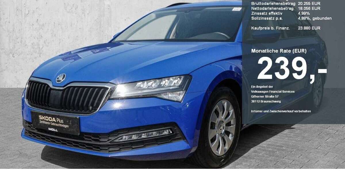 Skoda Superb 67.299 km 23.880 &euro; Düsseldorf 40474