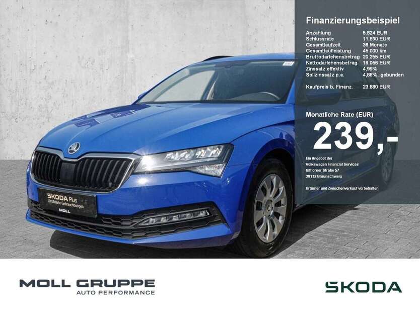 Skoda Superb 67.299 km 23.880 € Düsseldorf 40474