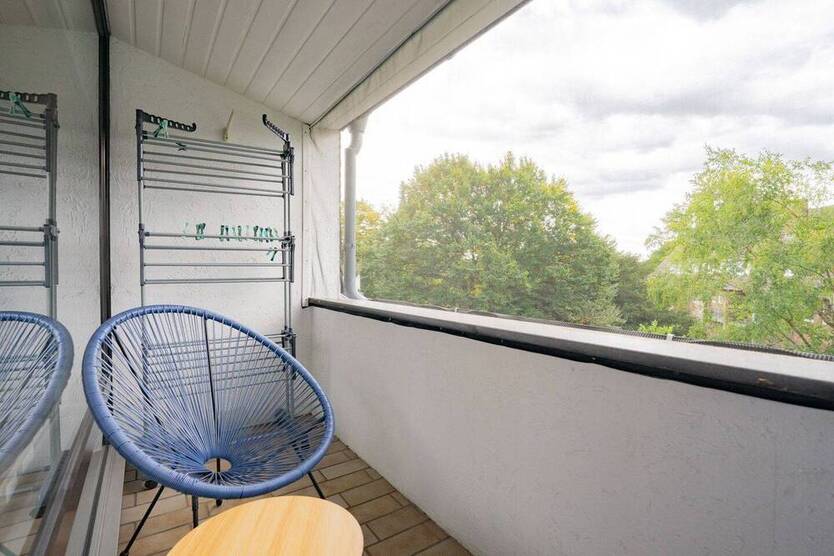 KR-Bockum! Perfekt sanierte 3-Zimmerwohnung mit idyllischem Ausblick nah am Bockumer Platz!