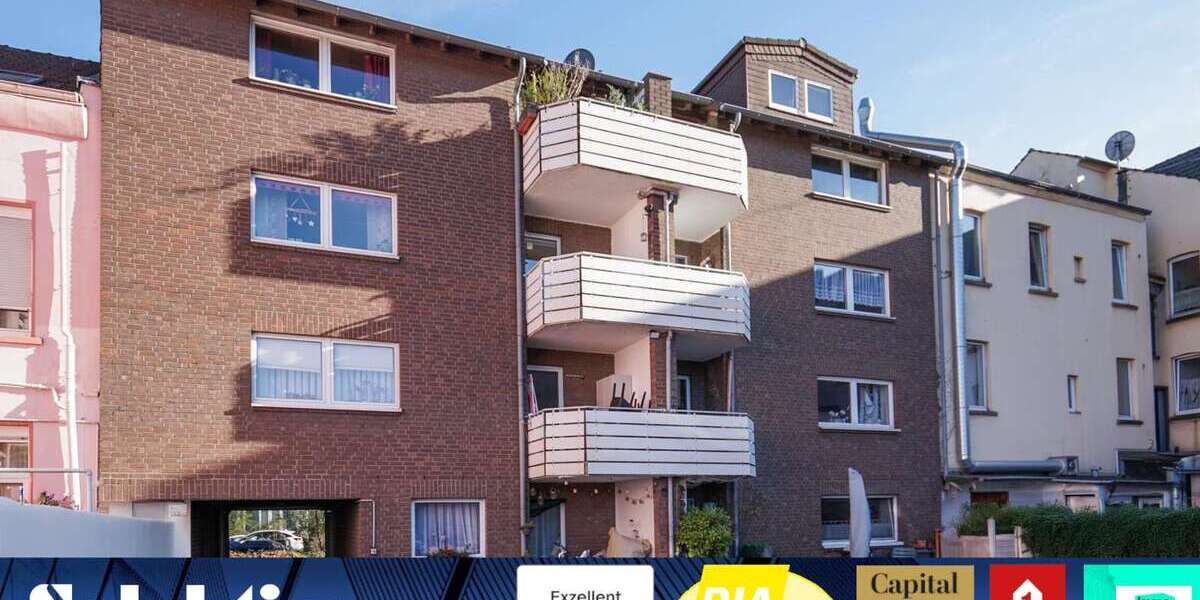 Etagenwohnung Duisburg / Dellviertel Dellviertel - 2 Zimmer, 55 m&sup2;, 109.000&euro; | Angebot:24840623