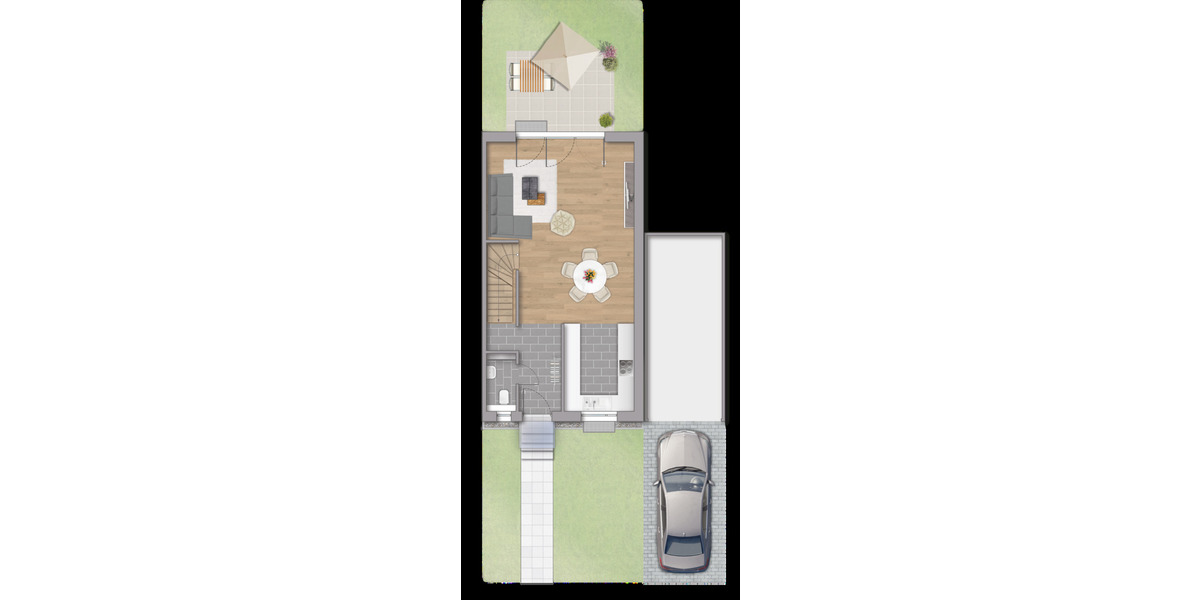 Doppelhaushälfte Grevenbroich Elsen - 5 Zimmer, 132 m&sup2;, 599.900&euro; | Angebot:25669660