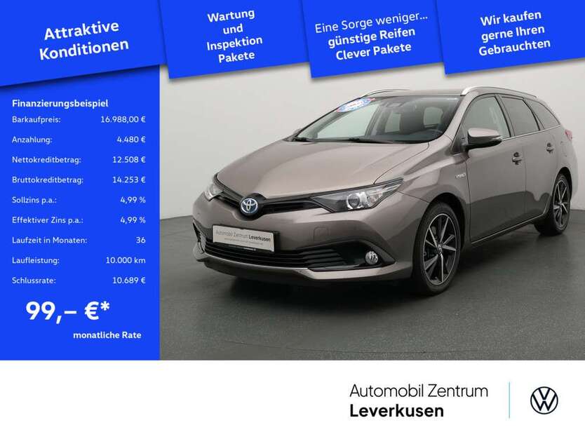 Toyota Auris 83.004 km 16.988 € Leverkusen 51379