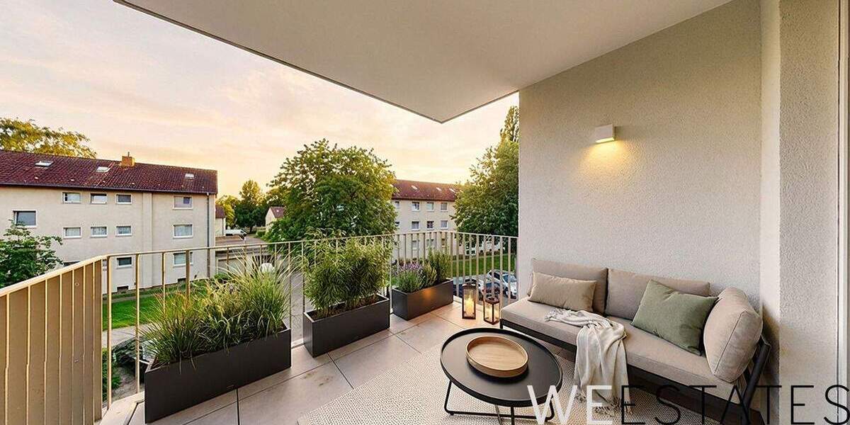 Etagenwohnung Düsseldorf Eller - 2 Zimmer, 60 m&sup2;, 1.150&euro; | Angebot:24608390