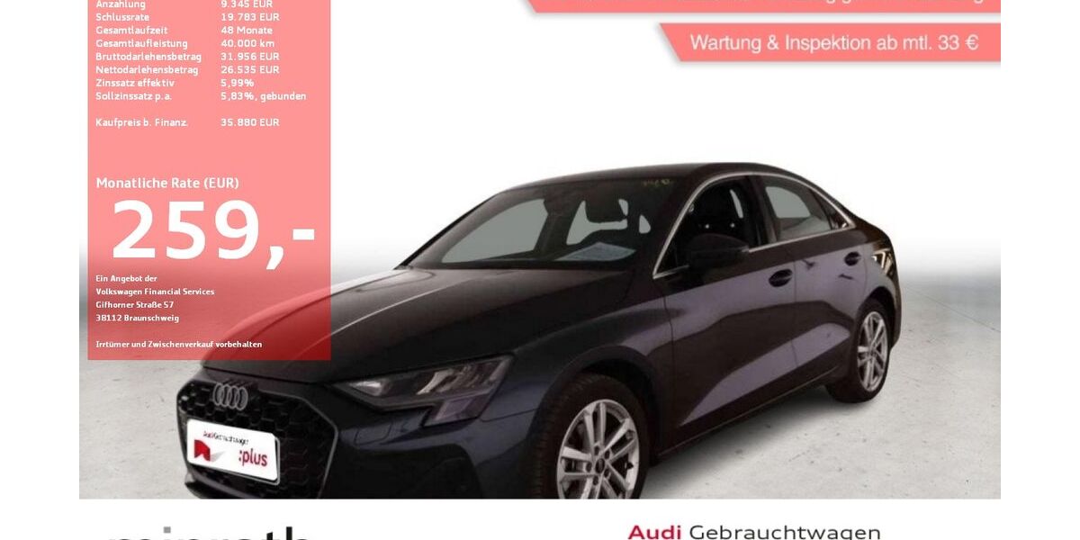 Audi A3 27.577 km 35.630 &euro; Moers-Hülsdonk 47441