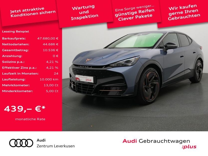 Cupra Tavascan 11.255 km 47.680 € Leverkusen 51373