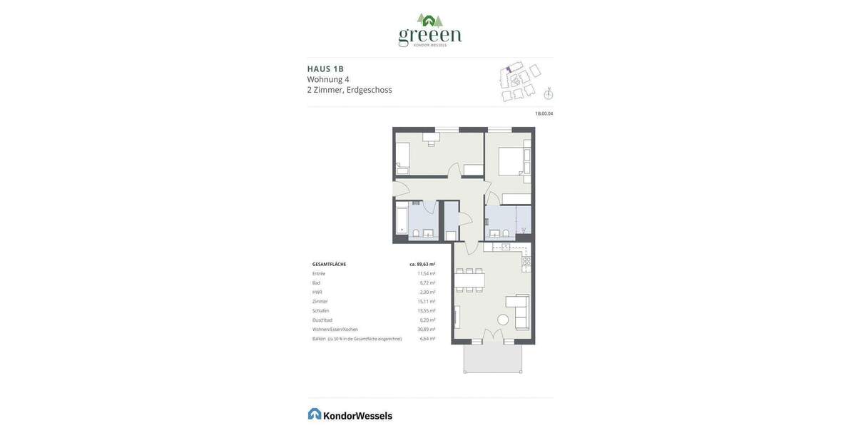 3-Zimmer-Neubauwohnung mit Terrasse 3 zimmer