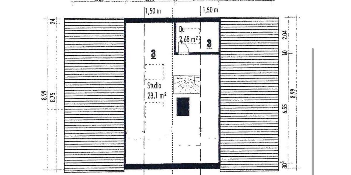 Maisonettenwohnung Düsseldorf Stadtbezirk 6 - 3 Zimmer, 67 m&sup2;, 1.100&euro; | Angebot:26335321