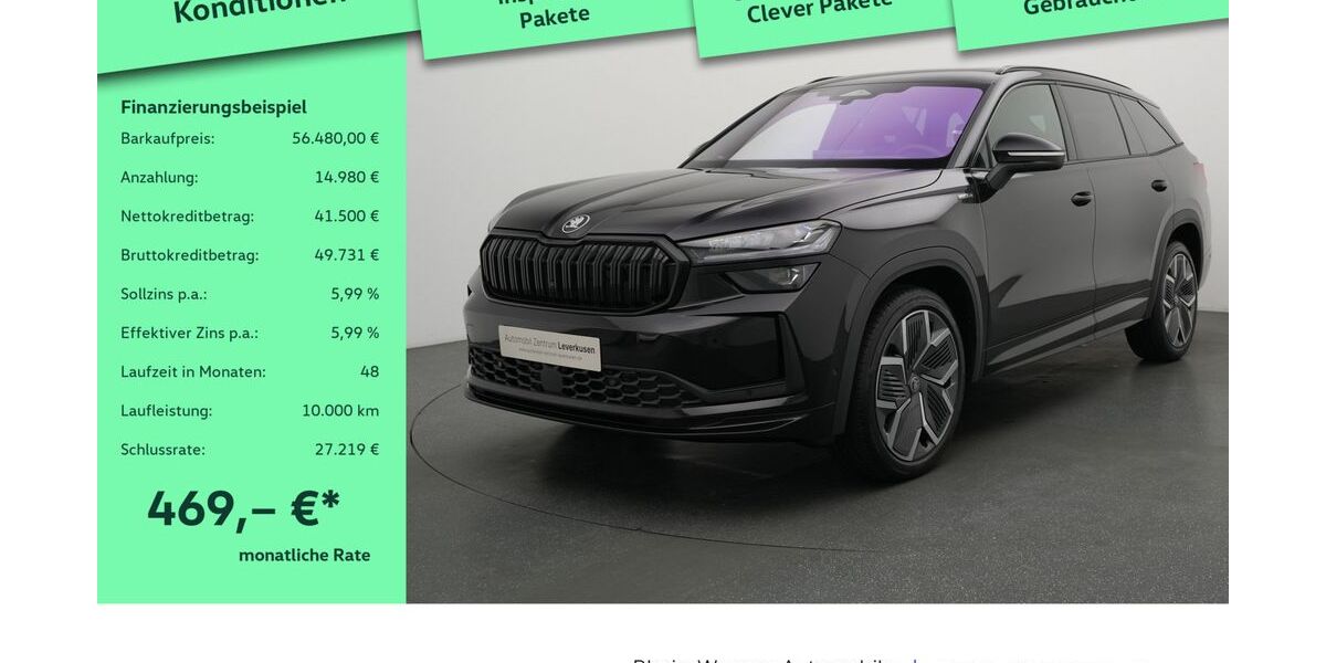 Skoda Kodiaq 1.009 km 55.980 &euro; Leverkusen 51379
