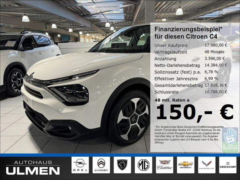 Citroen C4 20.103 km 17.980 € Düsseldorf 40233