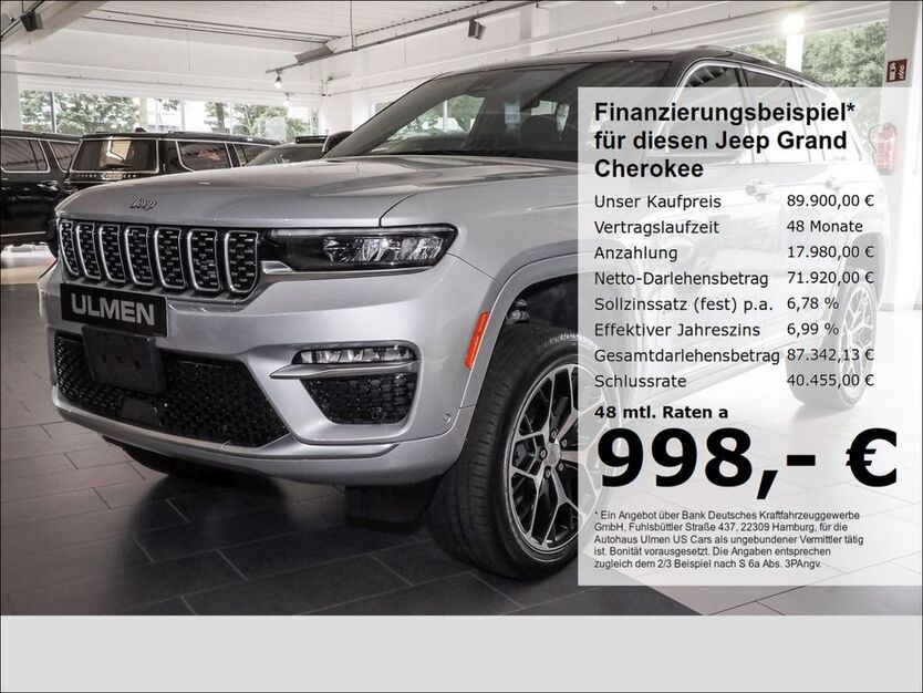 Jeep Grand Cherokee 39.500 km 89.900 € Düsseldorf 40231