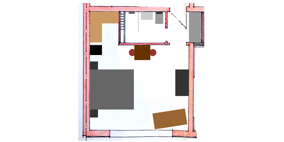 Top saniertes und möbliertes 1-Zimmer-Apartment in Wersten 1 zimmer