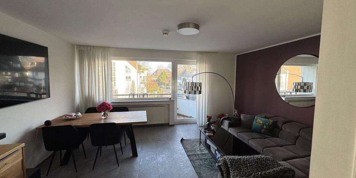 Etagenwohnung Düsseldorf Lörick - 2 Zimmer, 56 m&sup2;, 1.190&euro; | Angebot:24682358