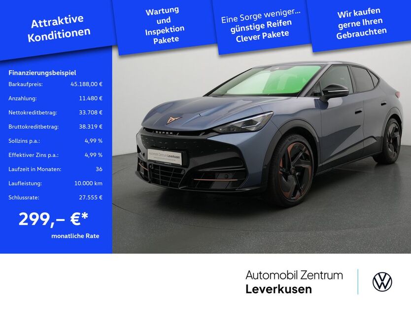 Cupra Tavascan 13.215 km 45.180 € Leverkusen 51379