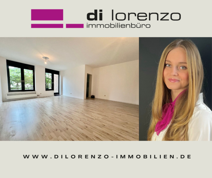 Modernisierte 3 Zimmer Wohnung in zentraler Lage mit großem Sonnenbalkon!