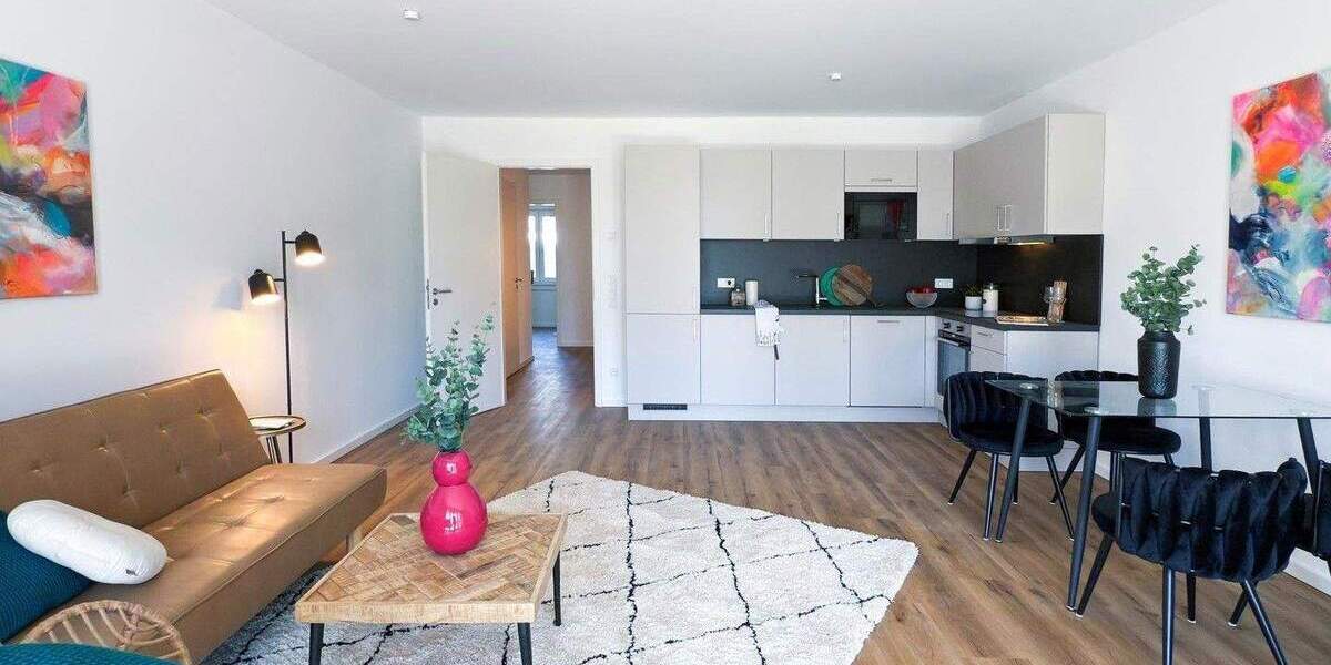 3-Zimmer-Neubauwohnung mit Terrasse & eigenem kleinen Garten 3 zimmer