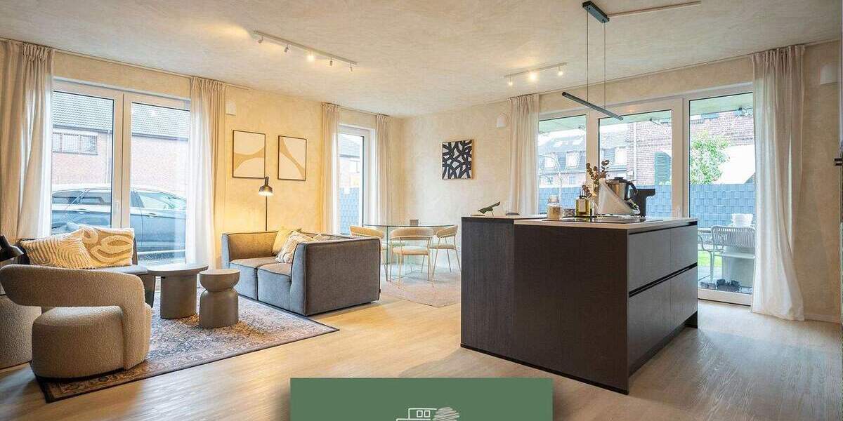 Zeitgemäß & energieeffizient: Hochwertige Gartenwohnung im modernen Neubauensemble 3 zimmer