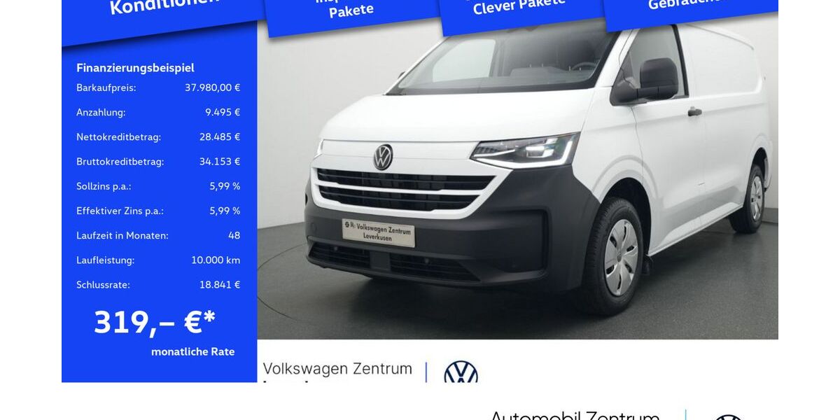 VW T7 Transporter 1.010 km 37.980 &euro; Leverkusen 51379