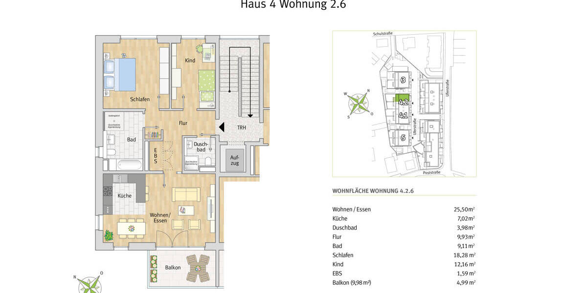 Etagenwohnung Leichlingen - 3 Zimmer, 92 m&sup2;, 546.700&euro; | Angebot:26542948