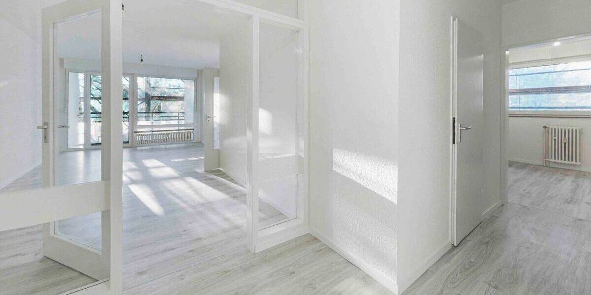 Etagenwohnung Leverkusen Steinbüchel - 3 Zimmer, 80 m&sup2;, 179.000&euro; | Angebot:26218932