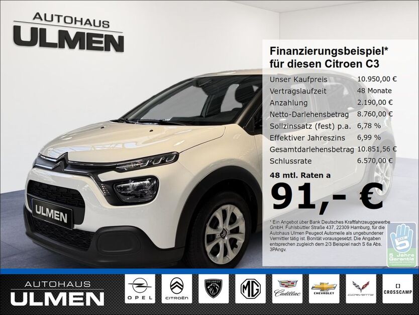 Citroen C3 29.945 km 10.950 € Düsseldorf 40233