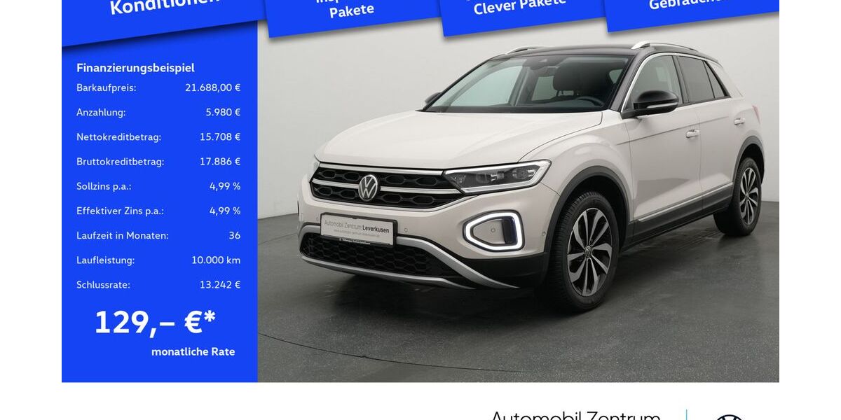 VW T-Roc 41.438 km 21.380 &euro; Leverkusen 51379