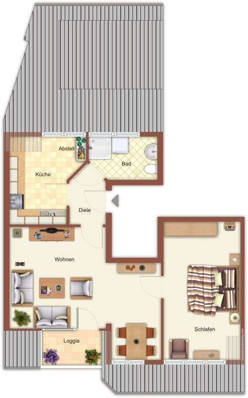 Wohnung zum Mieten in Mönchengladbach 529 € 54.09 m²