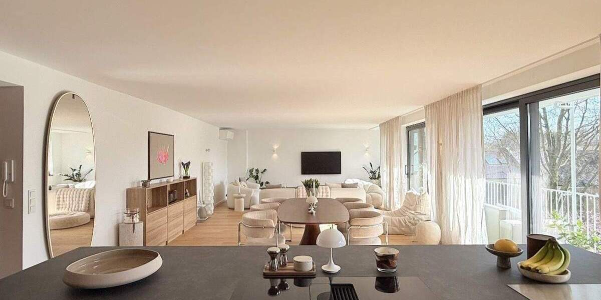 Etagenwohnung Düsseldorf Düsseltal - 4 Zimmer, 160 m&sup2;, 3.990&euro; | Angebot:25820115