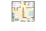 Etagenwohnung Monheim am Rhein - 2 Zimmer, 60 m&sup2;, 160.000&euro; | Angebot:26902570