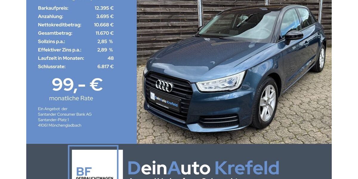 Audi A1 95.960 km 11.479 &euro; Krefeld 47805