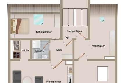 Wohnung zum Kaufen in Köln 265.000 € 53 m²