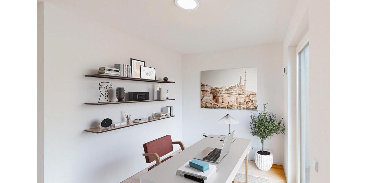 Familien aufgepasst: Neubau 4-Zimmer-Wohnung mit Balkon und zwei Bädern (mietpreisgedämpft) 4 zimmer