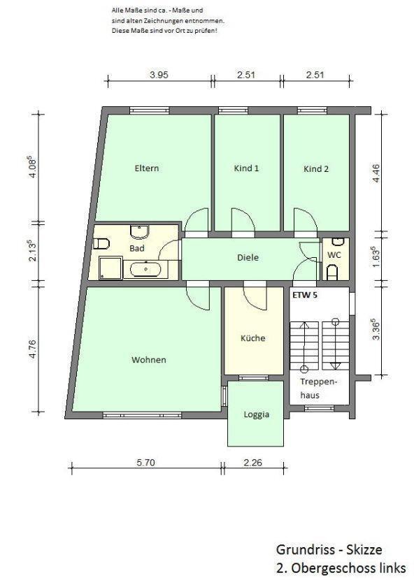 Familienfreundlich & modern - sanierte 4-Zimmer-ETW in OB-Lirich zimmer