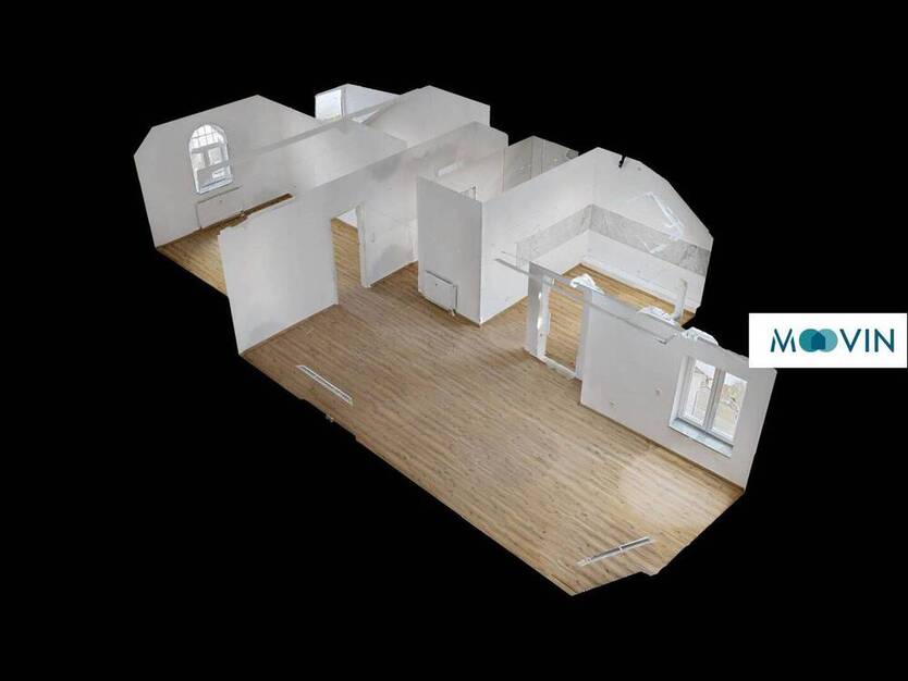 Modernisierte 3-Zimmer-Dachgeschoßwohnung