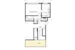 Etagenwohnung Viersen Stadtmitte - 1 Zimmer, 46 m&sup2;, 650&euro; | Angebot:26798417