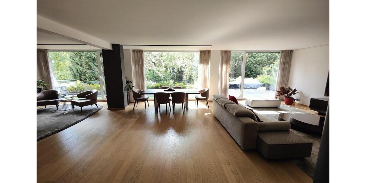 Designer Maisonette-Wohnung nähe Zoopark mit Blick ins Grüne, Fussbodenheizung, Kamin, Terrasse 5 zimmer