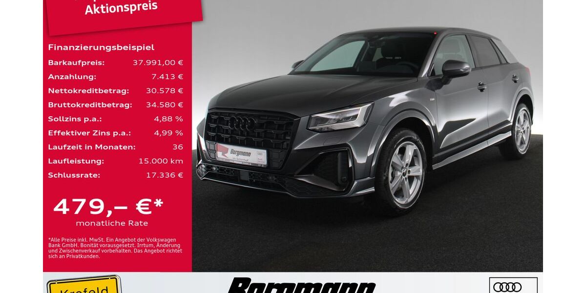 Audi Q2 1.010 km 37.662 &euro; Krefeld 47803