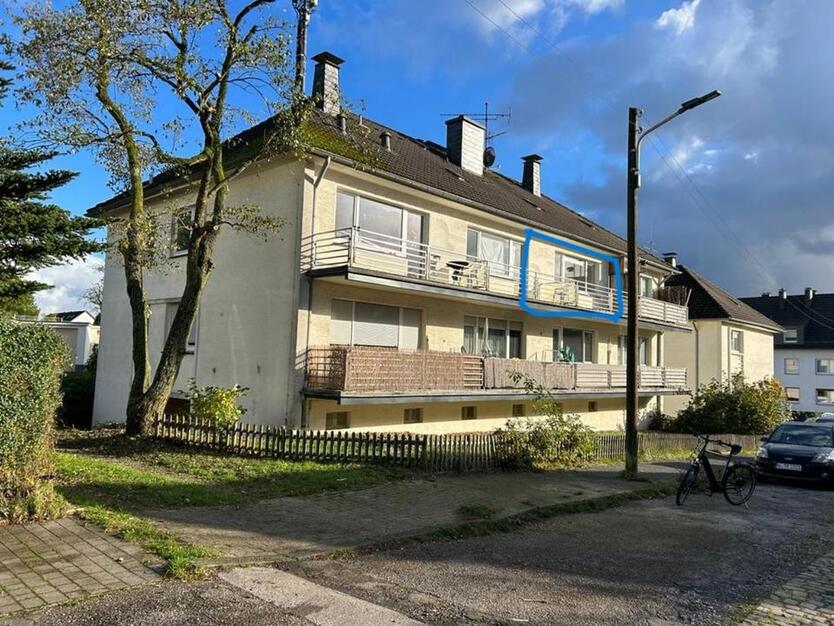 Helle, ruhige, renovierte, 1 Raum-Whg., mit Balkon, in W-Ronsdorf