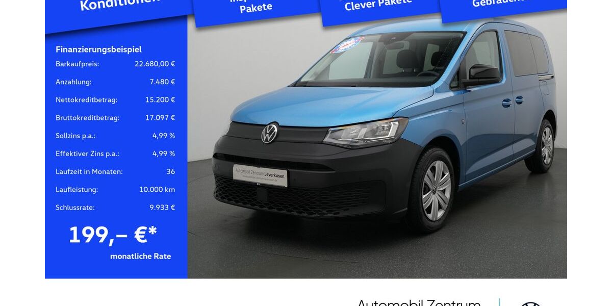 VW Caddy 33.839 km 21.980 &euro; Leverkusen 51379