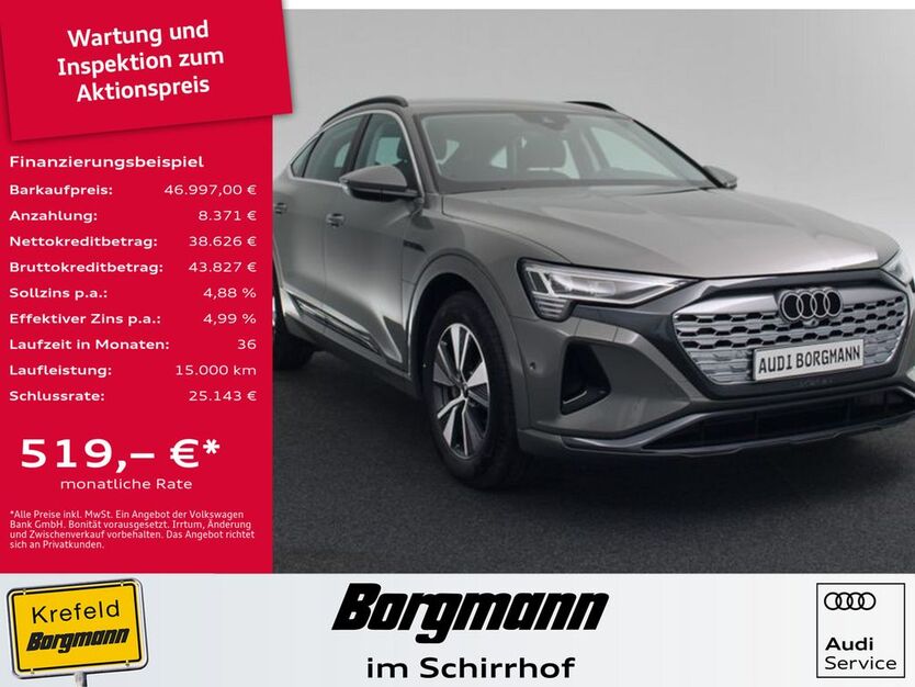 Audi Q8 e-tron 30.666 km 46.997 € Krefeld 47803