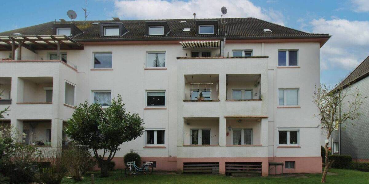 Etagenwohnung Essen Bergerhausen - 2 Zimmer, 55 m&sup2;, 120.000&euro; | Angebot:26156374