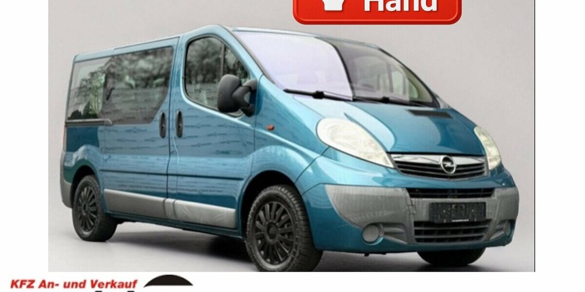 Opel Vivaro Kombi L1H1 / 2,7t / 1. Hd / 8 Sitzer 213.000 km 7.990 &euro; Mönchengladbach 41066