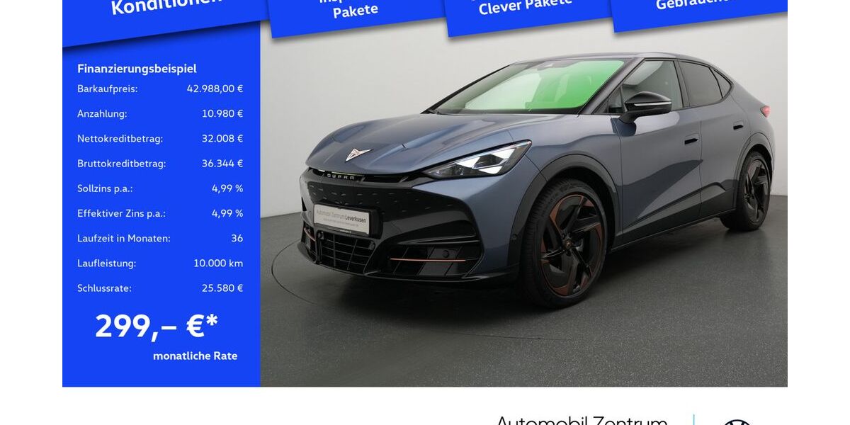 Cupra Tavascan 3.822 km 42.988 &euro; Leverkusen 51379