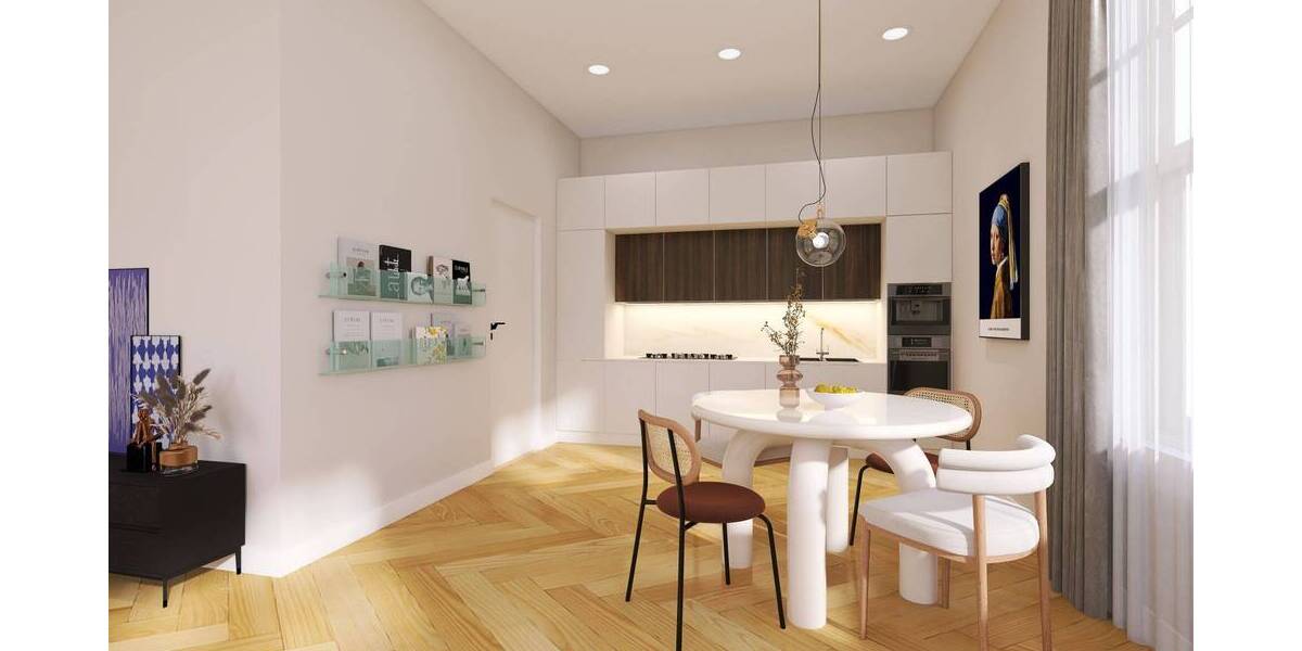 Etagenwohnung Düsseldorf Ludenberg - 2 Zimmer, 67 m&sup2;, 415.000&euro; | Angebot:23956838