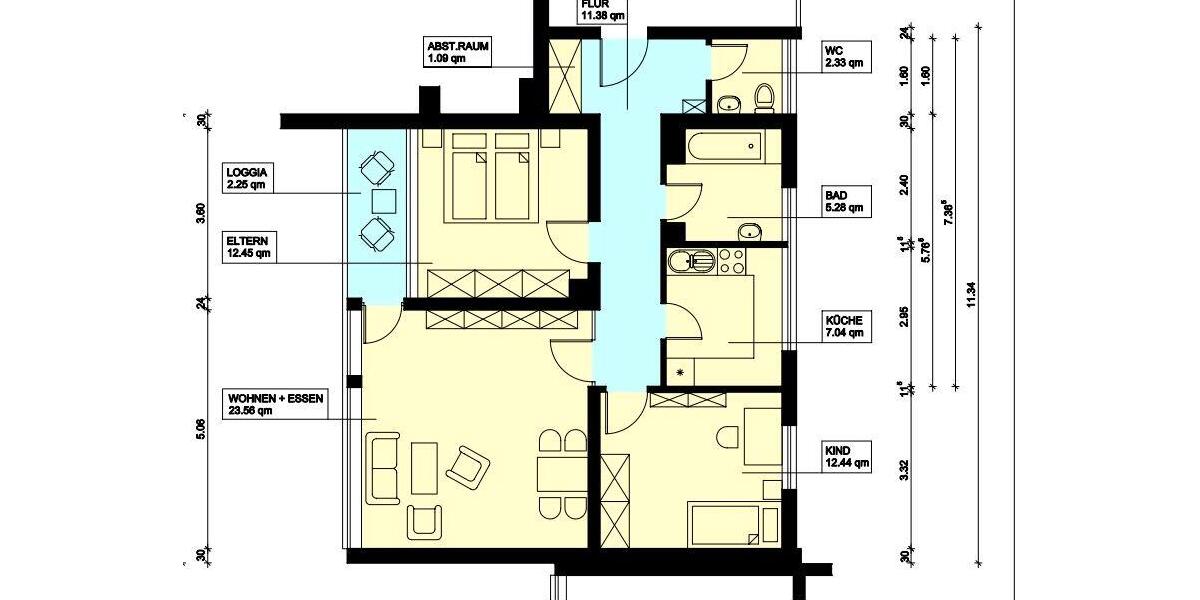97019103 Naturnahes Wohnen: Modernisierte 3-Zi.-Wohnung in Erkrath! 3 zimmer