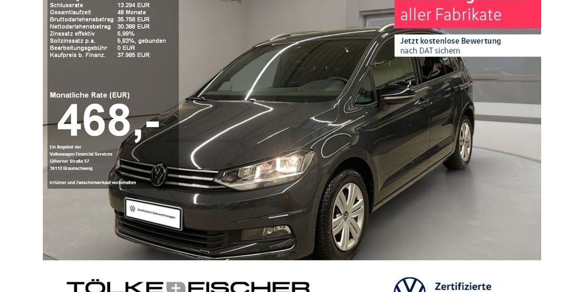 VW Touran 7.811 km 36.989 &euro; Krefeld 47805