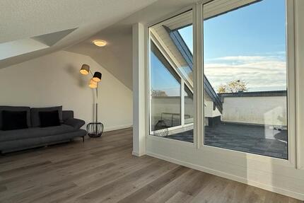 Vollmöbilierte Wohnung über den Dächern von Hilden 3 zimmer