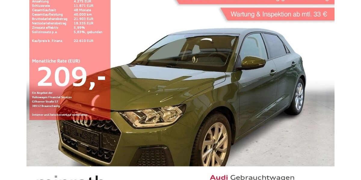 Audi A1 7.035 km 21.110 &euro; Moers-Hülsdonk 47441