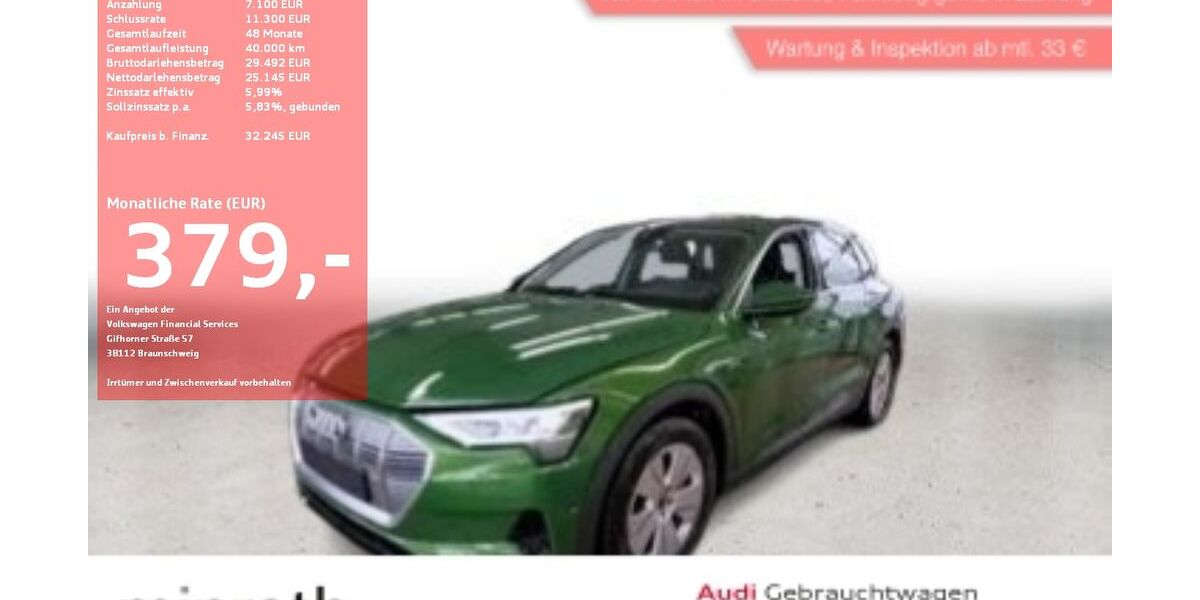 Audi e-tron 46.160 km 31.735 &euro; Moers-Hülsdonk 47441