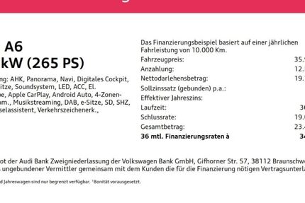Audi A6 56.211 km 35.990 &euro; Wuppertal 42109