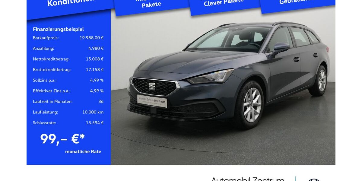 Seat Leon 48.280 km 19.680 &euro; Leverkusen 51379